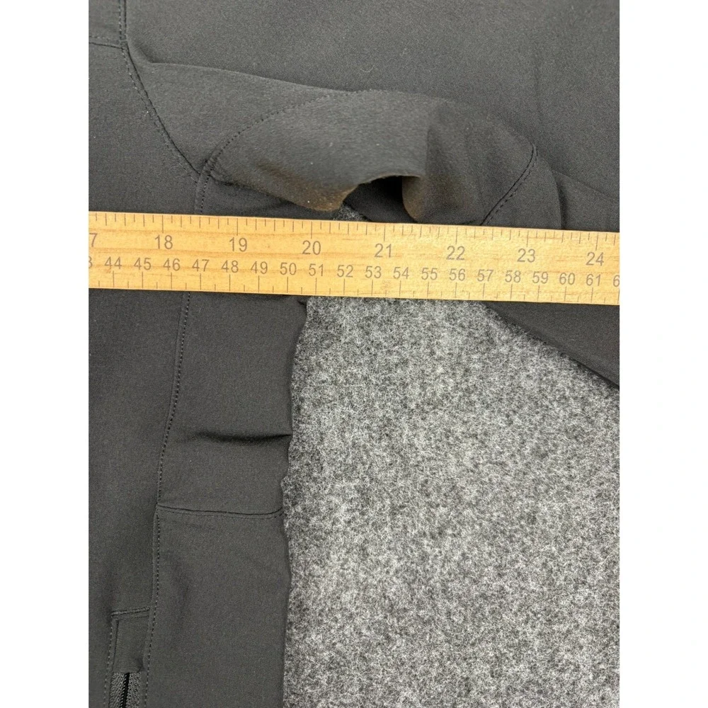The North Face Mens Black WindWall Softshell Hooded Jacket Size S Small